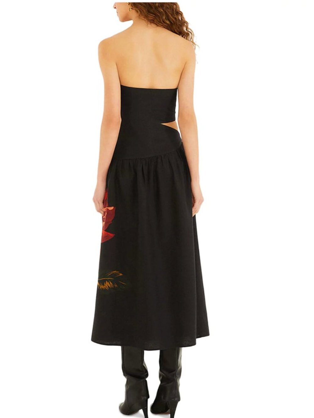 New Farm Rio Rosalia Artisanal Midi Dress - Picture 9 of 9